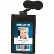Baumgartens ID Neck Pouch - Top-loading - 3" x 4" - Nylon - Black Baumgartens ID Neck Pouch - Top-loading - 3" x 4" - Nylon - Black