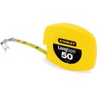Stanley-Bostitch 50ft Tape Measure - 50' Length 0.38" Width - 1/8 Graduations - Imperial Measuring System - Plastic - 1 Each - Yellow Stanley-Bostitch 50ft Tape Measure - 50' Length 0.38" Width - 1/8 Graduations - Imperial Measuring System - Plastic - 1 Each - Yellow