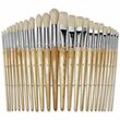 ChenilleKraft Round Wood Paint Brush Set - 1 Brush(es) - Nickel Plated Ferrule - Wood Handle ChenilleKraft Round Wood Paint Brush Set - 1 Brush(es) - Nickel Plated Ferrule - Wood Handle