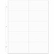 C-line Business Card Refill Pages - 3-Hole Punched C-line Business Card Refill Pages - 3-Hole Punched