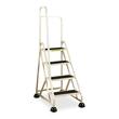 Cramer Stop Step 1041L Step Ladder - 4 Step - 300lb - 24.62" x 33.5" x 66" - Aluminum - Beige Cramer Stop Step 1041L Step Ladder - 4 Step - 300lb - 24.62" x 33.5" x 66" - Aluminum - Beige
