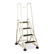 Cramer Stop Step 1043 Step Ladder - 4 Step - 300lb - 24.62" x 33.5" x 66" - Aluminum - Beige Cramer Stop Step 1043 Step Ladder - 4 Step - 300lb - 24.62" x 33.5" x 66" - Aluminum - Beige