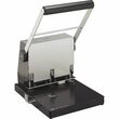 CARL Heavy-Duty 3 Hole Punch - 3 Punch Head(s) - Adjustable - 300 Sheet Capacity - 0.28" - Platinum CARL Heavy-Duty 3 Hole Punch - 3 Punch Head(s) - Adjustable - 300 Sheet Capacity - 0.28" - Platinum