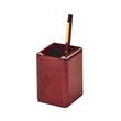 Rolodex Pencil Cup Holder - Wood - 1 Each - Mahogany