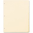 Esselte Ring Book Index Sheets - 5 x Tab Blank - 8.5" x 11" - 20 / Box - Manila Tab Esselte Ring Book Index Sheets - 5 x Tab Blank - 8.5" x 11" - 20 / Box - Manila Tab
