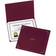 Esselte Certificate Holder - Letter - 8.5" x 11" - 5 / Pack - Burgundy
