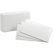Esselte Blank Index Card - 5" x 8" - 90lb - 100 / Pack - White Esselte Blank Index Card - 5" x 8" - 90lb - 100 / Pack - White