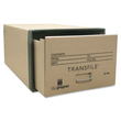 Gussco Stackable Storage Box - Letter - Fiberboard - Kraft Gussco Stackable Storage Box - Letter - Fiberboard - Kraft