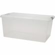 Iris Storage Box with Lid - 68quart - External Dimensions 11.87" Height x 17.5" Width x 26" Depth - Polypropylene - Clear