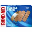 BAND-AID Flexible Fabric Adhesive Bandage - 1" - 100 / Box - Beige BAND-AID Flexible Fabric Adhesive Bandage - 1" - 100 / Box - Beige