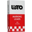 Listo Marking Pencil Refill - RedListo Marking Pencil 12 / Box Listo Marking Pencil Refill - RedListo Marking Pencil 12 / Box
