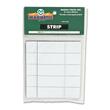 Magna Visual Magnetic Write-on/Wipe-off Strips - Rectangle - 0.88" x 2" - Magnet - White Magna Visual Magnetic Write-on/Wipe-off Strips - Rectangle - 0.88" x 2" - Magnet - White