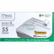 Mead Security Envelopes - #6 3/4 - Self-sealing - 55 / Box - White Mead Security Envelopes - #6 3/4 - Self-sealing - 55 / Box - White