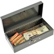 MMF Steelmaster Cash Box with Lock - Gray MMF Steelmaster Cash Box with Lock - Gray
