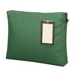 MMF Gusseted Reusable Mailer - 18" x 11" - Nylon - 1 Each - Green MMF Gusseted Reusable Mailer - 18" x 11" - Nylon - 1 Each - Green