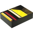 MMF Steelmaster Desk Drawer Stationery Tray - 3.75" x 11.37" x 18" - 10 x Envelope, 10 x Memo Pad - 4 Compartment(s) - Steel - Black MMF Steelmaster Desk Drawer Stationery Tray - 3.75" x 11.37" x 18" - 10 x Envelope, 10 x Memo Pad - 4 Compartment(s) - Steel - Black