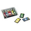 Post-it Designer Series Flag Dispenser - 1", 0.5" x 1.75", 1.75" - Clear Post-it Designer Series Flag Dispenser - 1", 0.5" x 1.75", 1.75" - Clear