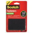 3M Scotch Interlocking Reclosable Fastener - 2" Width x 3" Length - 3 / Pack - Black 3M Scotch Interlocking Reclosable Fastener - 2" Width x 3" Length - 3 / Pack - Black