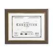Nu-Dell Insertable Executive Award Plaque - 13" x 10.5" Frame - 11" x 8.5" Insert - Wall-mountable - Horizontal, Vertical - Plastic - Gold, Walnut Nu-Dell Insertable Executive Award Plaque - 13" x 10.5" Frame - 11" x 8.5" Insert - Wall-mountable - Horizontal, Vertical - Plastic - Gold, Walnut