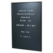 Nu-Dell Message Board with Letters - 36" x 24" - Aluminum Frame Nu-Dell Message Board with Letters - 36" x 24" - Aluminum Frame