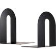 OIC Steel Construction Heavy-Duty Bookend - 10" - Steel - Black OIC Steel Construction Heavy-Duty Bookend - 10" - Steel - Black