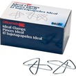 OIC Butterfly Clamp - Small - Steel, Tin - 50 / Box - Silver OIC Butterfly Clamp - Small - Steel, Tin - 50 / Box - Silver
