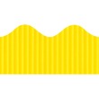 Pacon Bordette Scalloped Decorative Borders - Rectangle with Scalloped Trim - 2.25" x 50ft - Paper - Yellow
