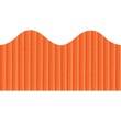 Pacon Bordette ScallopedDecorative Border - Rectangle with Scalloped Trim - 2.25" x 50ft - Paper - Orange