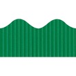 Pacon Bordette Scalloped Decorative Border - Rectangle with Scalloped Trim - 2.25" x 50ft - Paper - Emerald
