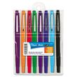 Paper Mate Porous Point Flair Pen - Assorted Ink - Black Barrel, Blue Barrel, Green Barrel, Red Barrel, Purple Barrel - 8 / Set Paper Mate Porous Point Flair Pen - Assorted Ink - Black Barrel, Blue Barrel, Green Barrel, Red Barrel, Purple Barrel - 8 / Set