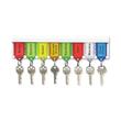 PM Keytag Wall Rack - Plastic - White