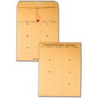 Quality Park Standard Style Inter-Department Envelope - 10" x 13" - 28lb - String/Button - Kraft - 100 / Box - Kraft Quality Park Standard Style Inter-Department Envelope - 10" x 13" - 28lb - String/Button - Kraft - 100 / Box - Kraft