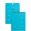 Quality Park Standard Style Inter-Department Envelope - 10" x 13" - String/Button - 100 / Box - Blue Quality Park Standard Style Inter-Department Envelope - 10" x 13" - String/Button - 100 / Box - Blue