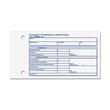 Rediform Statement of Earnings/Deductions Forms - 50 Sheet(s) - 2 Part - Carbonless - 3.62" x 6.37" Sheet Size - White - 1Each