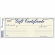 Rediform Gift Certificates With Envelopes - 2 Part - Carbonless - 3.66" x 8.5" Sheet Size - Assorted - 25 / Pack Rediform Gift Certificates With Envelopes - 2 Part - Carbonless - 3.66" x 8.5" Sheet Size - Assorted - 25 / Pack