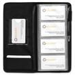 Rolodex Fashion Business Card Book - 96 Capacity - Black Faux Leather Cover Rolodex Fashion Business Card Book - 96 Capacity - Black Faux Leather Cover
