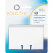 Rolodex Business Card Sleeve Refill - 40 Card - 12 A-Z - Clear Rolodex Business Card Sleeve Refill - 40 Card - 12 A-Z - Clear
