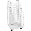Safco 4 Compartments Wire Storage File - 4 Roll(s)