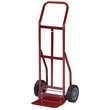 Safco Two-Wheel Hand Truck - 500 lb Capacity - 2 x 10" Caster - Steel - 18" x 16" x 44" - Red Safco Two-Wheel Hand Truck - 500 lb Capacity - 2 x 10" Caster - Steel - 18" x 16" x 44" - Red