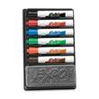 Expo Dry Erase Organizer With Eraser - Chisel Marker Point Style - Black Ink, Red Ink, Blue Ink, Green Ink, Orange Ink, Green Ink - 6 / Set Expo Dry Erase Organizer With Eraser - Chisel Marker Point Style - Black Ink, Red Ink, Blue Ink, Green Ink, Orange Ink, Green Ink - 6 / Set