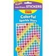 Trend Sparkle Variety Pack Star Sticker - 1300 Star - Paper - Assorted Trend Sparkle Variety Pack Star Sticker - 1300 Star - Paper - Assorted
