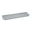 Tennsco Bottom Storage Shelf - 60" x 13" - Steel - Medium Gray