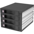 Startech Computer Products - HSB430SATBK - Startech 4 Drive Tray-Less SATA Hot-Swap Enclosure