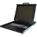Startech Computer Products - RACKCONS1701 - Startech DuraView 17" Folding LCD Rack Console