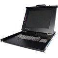 Startech Computer Products - RACKCONS1501 - Startech DuraView 15" Folding LCD Rack Console