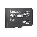 SanDisk Corporation - SDSDQ2-2048-A11M - SanDisk 2GB Premier microSD Card