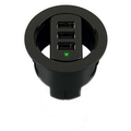 Belkin International, Inc - F5U402-02IN-KIT - Belkin 4 Port 2 inch In-Desk USB Hub