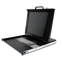 Startech Computer Products - RACKCONS1708 - Startech DuraView 17" LCD Rackmount Console with 8 Port KVM
