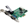 StarTech.com 2 Port PCIe Serial Adapter Card with 16550