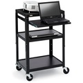Bretford A2642NS-M4 Adjustable Height Presentation Cart